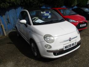 FIAT 500 2008 (08) at Crossroads Motors Ashford