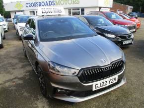 SKODA FABIA 2022 (22) at Crossroads Motors Ashford