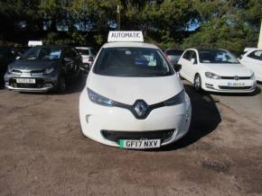 RENAULT ZOE 2017 (17) at Crossroads Motors Ashford