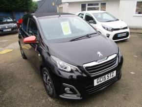 PEUGEOT 108 2015 (15) at Crossroads Motors Ashford