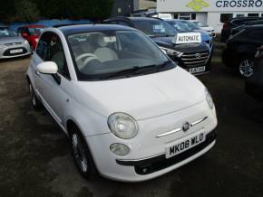 FIAT 500 2008 (08) at Crossroads Motors Ashford