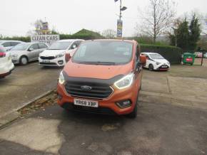 FORD TRANSIT CUSTOM 2018 (68) at Crossroads Motors Ashford