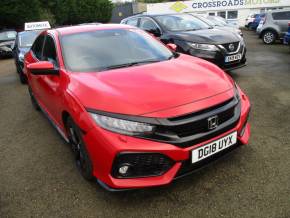 HONDA CIVIC 2018 (18) at Crossroads Motors Ashford