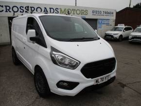 FORD TRANSIT CUSTOM 2020 (70) at Crossroads Motors Ashford