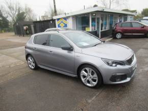 PEUGEOT 308 2019 (69) at Crossroads Motors Ashford