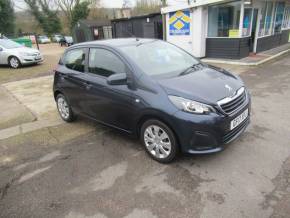 PEUGEOT 108 2017 (17) at Crossroads Motors Ashford