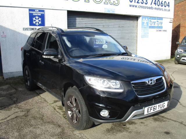 Hyundai Santa Fe 2.2 CRDi Premium 5dr Auto [7 Seats] Estate Diesel Black